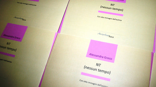 NT (NESSUN TEMPO) di Alessandra Greco